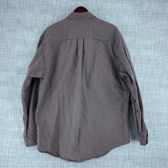 Eddie Bauer Mens Size tall L Long Sleeve Button Down Shirt 1290 - Picture 6 of 8
